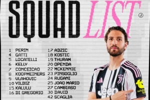 尤文客戰(zhàn)科莫大名單：弗拉霍維奇領(lǐng)銜鋒線，伊爾迪茲戴維在列