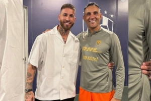 兩位皇馬名宿！拉莫斯曬納瓦斯合影：總是很高興見到你，兄弟