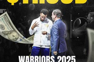 =選了個巴菲特??選中庫里后 勇士市值從3億漲到了113億！