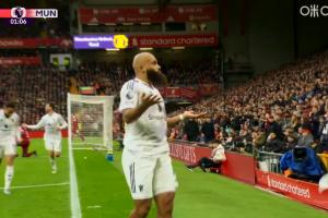 63秒閃電進球！姆伯莫開場1分鐘破門阿瑪?shù)轮?，曼?lián)完美開局！