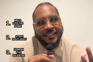 安索尼排序五大慶祝動作：自己三分 庫 晚安 詹姆斯消音器