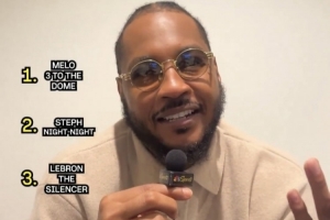 安東尼評五大標(biāo)志性慶祝動作：自己三分 庫里晚安 詹姆斯消音器