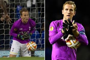 沒錯(cuò)我也是門將！21歲時(shí)凱恩歐聯(lián)杯戴帽后當(dāng)門將，黃油手丟掉1球