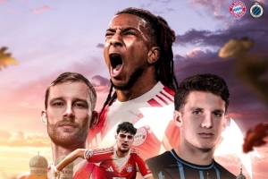 拜仁發(fā)布歐冠主場迎戰(zhàn)布魯日海報：讓我們再度為勝利出發(fā)！