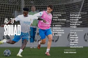 后防線僅5人！皇馬戰(zhàn)尤文名單：門迪179天后回歸，阿諾德仍缺陣