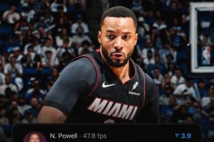 鮑威爾熱火首秀砍下28分 創(chuàng)隊史2010年詹姆斯以來首秀最高分