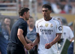 哈維-阿隆索：除了進(jìn)球貝林的表現(xiàn)也很好 我告訴球員不能失去平衡