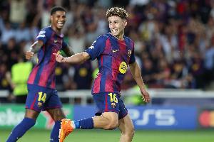 世體：費(fèi)爾明是歐冠戴帽第二年輕巴薩球員，內(nèi)馬爾最年輕梅西第三