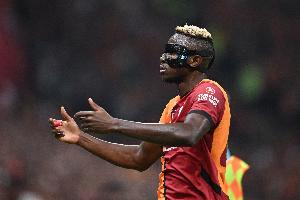 歐冠上半場(chǎng)打進(jìn)兩球，奧斯梅恩是加拉塔薩雷歷史首位做到的球員