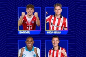 歐冠今日最佳進(jìn)球候選：卡爾、R-納瓦羅、古魯澤塔、派尚在列