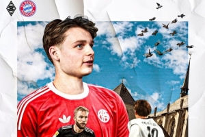 拜仁曬客戰(zhàn)門興海報：烏爾比希+萊默爾出鏡