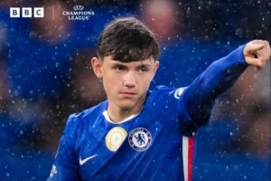 本賽季歐冠最年輕球員排行榜：沃爾什17歲2天居首，恩古莫哈次席