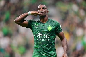 法比奧第20分鐘破門，成為國安隊(duì)史單賽季聯(lián)賽進(jìn)球最多的球員