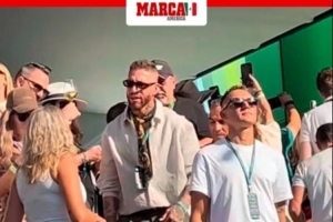 皇馬老隊(duì)友重聚，拉莫斯和納瓦斯一同觀看F1墨西哥大獎(jiǎng)賽