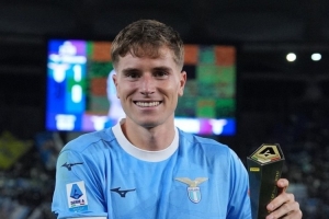 遠射制勝！巴什奇當(dāng)選拉齊奧1-0尤文全場最佳球員