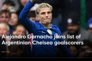 曾為切爾西進球的阿根廷球員：貝隆、克雷斯波在列，加納喬第6人