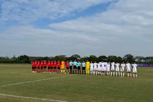 中國(guó)足球青少年精英聯(lián)賽U15組，上海海港U15隊(duì)?wèi)?zhàn)勝長(zhǎng)春亞泰U15隊(duì)