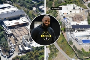 詹姆斯在貝弗利山莊打造兩座豪宅 外界猜測第二座是為布朗尼準備