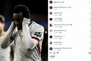 獨造3球！吉滕斯社媒曬捂耳照：靠著那加給我力量的，凡事都能做