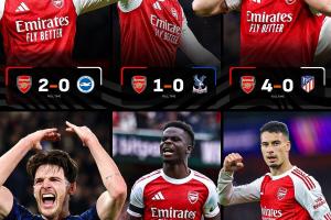 誰能打爆這條防線？阿森納豪取各項賽事8連勝，10月6場比賽全零封