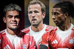 最強之矛！拜仁2.2億打造“英超三叉戟”，3人14場轟37球至今全勝