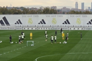 記者：對(duì)陣瓦倫西亞賽前最后一練，卡瓦哈爾、呂迪格、阿拉巴缺席