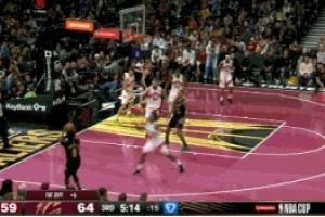 姍姍來遲！三節(jié)過半克雷格-波特底角命中三分&騎士替補本場首分