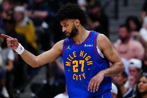 得分好手！賈馬爾-穆雷半場10中6砍最高16分外加4板 罰球3中3