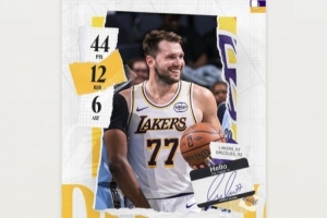 回歸就40+！拉拉維亞IG發(fā)東契奇本場數(shù)據(jù)歡迎其回歸 077本人轉(zhuǎn)發(fā)