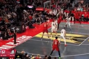 翻過來了！阿夫迪亞騎馬射箭打板命中 開拓者反超掘金