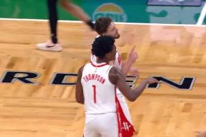 我的三雙啊??申京拿到第9個(gè)助攻后邊說(shuō)邊下場(chǎng)：我還需要1個(gè)助攻