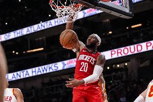 福將！火箭開局兩連敗后奧科吉提上首發(fā)變陣 隨后火箭3連勝！