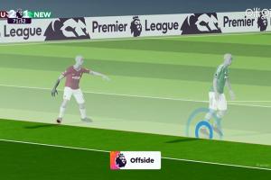 越了半個(gè)腳尖！波茲破門，但進(jìn)球因隊(duì)友越位在先被吹