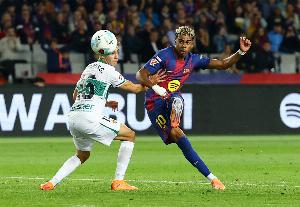 每體賽評(píng)：亞馬爾渴望讓批評(píng)者閉嘴 他的星光指引巴薩重現(xiàn)風(fēng)采