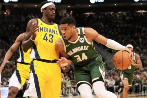 周一競彩籃球強檔：雄鹿大戰(zhàn)步行者 字母哥PK西亞卡姆