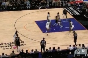 探囊取物！瑞安-鄧恩拋傳輸送炮彈 馬威垂直上升雙手空接暴扣