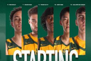 來看來看~11點舊金山大學迎賽季首戰(zhàn)：中國球員王俊杰首發(fā)