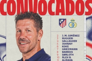 馬競歐冠大名單：格列茲曼、阿爾瓦雷斯、科克在列