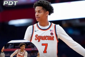 15分3板3助！安東尼兒子基揚(yáng)-安東尼迎來雪城大學(xué)首秀！