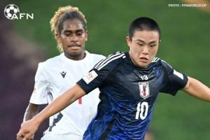 爆冷??日本U17世界杯0-0遭新喀里多尼亞逼平，后者球員瘋狂慶祝
