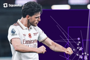 太強(qiáng)！賴斯2025年各賽事創(chuàng)造23次重大機(jī)會，英超球員同期最多