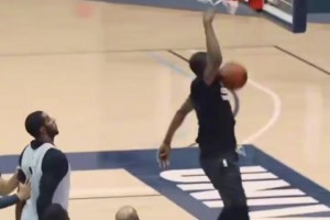 訓(xùn)練都這么有觀賞性！當(dāng)年籃網(wǎng)三巨頭隊(duì)內(nèi)訓(xùn)練賽，陣容太強(qiáng)大了！