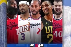 比爾買斷加盟??快船這首發(fā)陣容實力！新賽季在西部什么水平？！