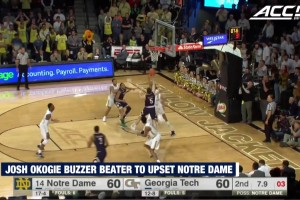 火箭又來一個大心臟！奧科吉大學時期曾上演壓哨上籃絕殺！