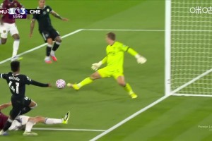 太強(qiáng)了！埃斯特旺突破下底傳中助攻！恩佐包抄推射破門！