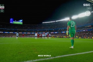 臨近終場哨時，大馬丁一個人在后場疑似哭了，鼻子紅彤彤??