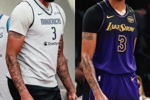 濃眉肉眼可見(jiàn)的發(fā)福了！看來(lái)之前錯(cuò)怪東契奇了，達(dá)拉斯這地方誰(shuí)去都胖啊??