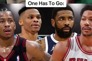 巔峰AI、羅斯、歐文、威少，必須去掉一個(gè)選誰(shuí)？貝弗利：我選威少