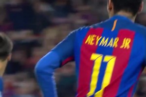 屬于巴薩球迷的回憶！內馬爾十分角任意球破門