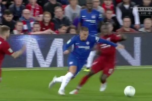 巔峰阿扎爾無人能擋！扎球王對陣利物浦上演神級一條龍破門！